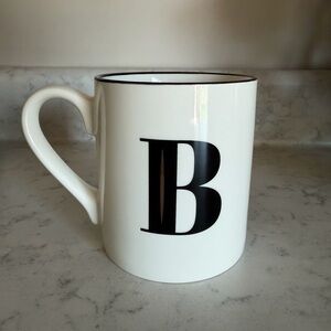 “B” letter Coffee Mug